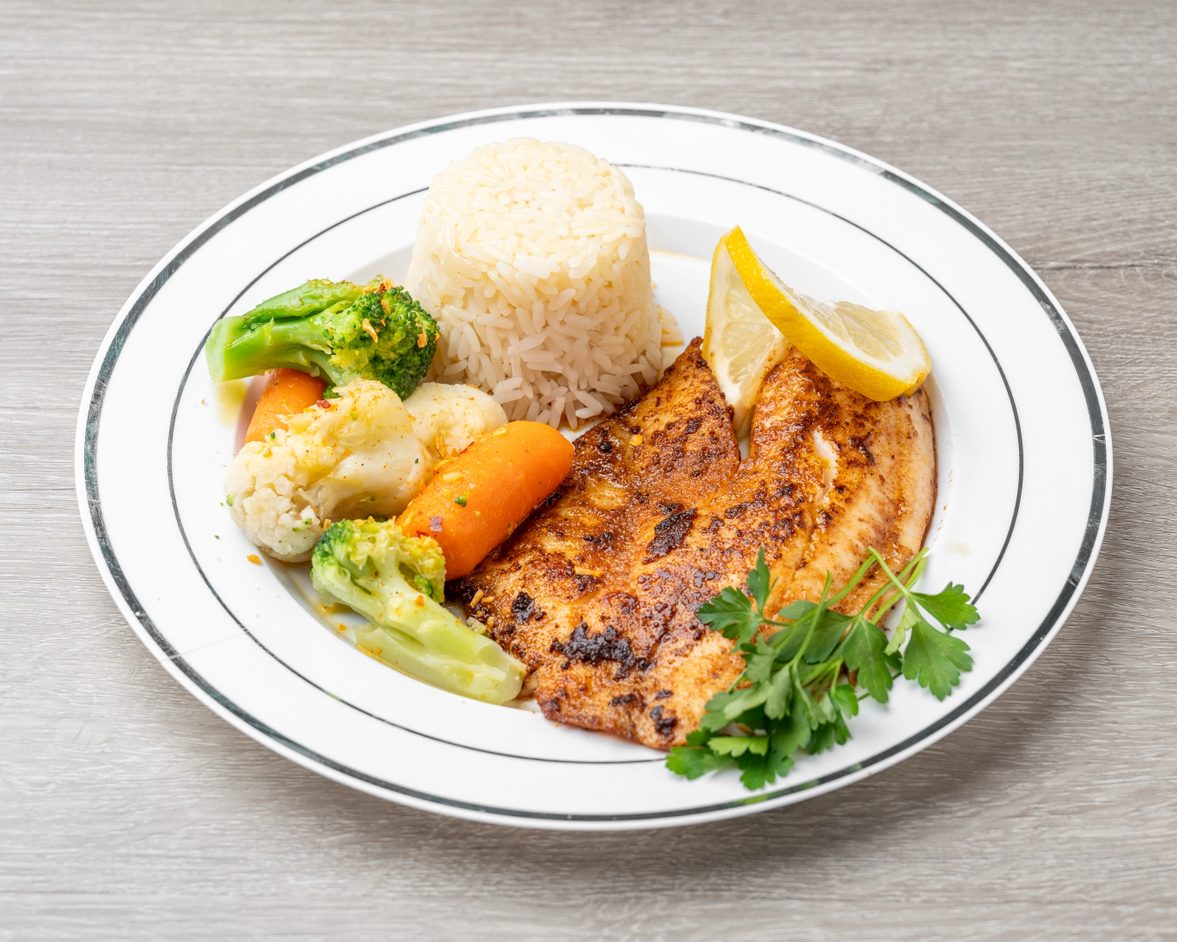 Grilled Tilapia Filet.