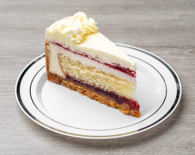 Lemon Raspberry Cheesecake.