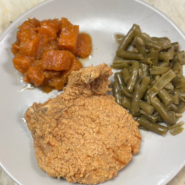Lunch Special-Pork Chop.