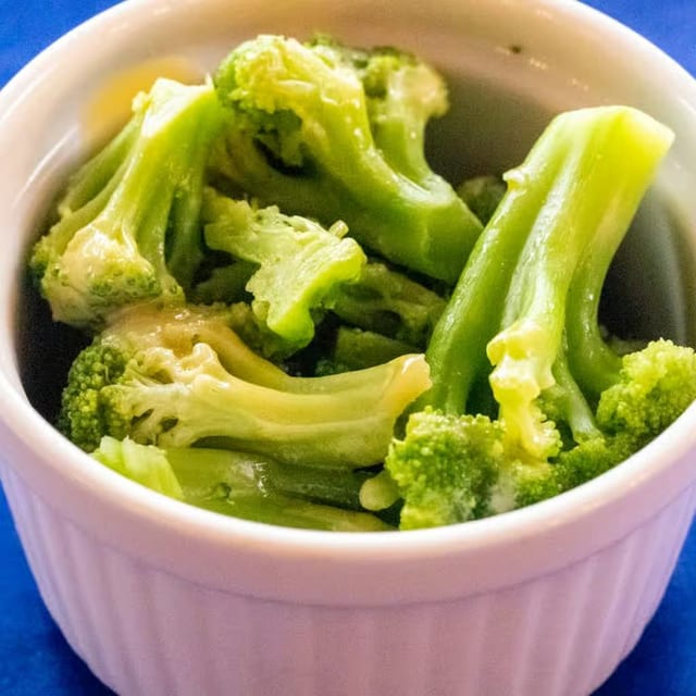 Steamed Broccoli.