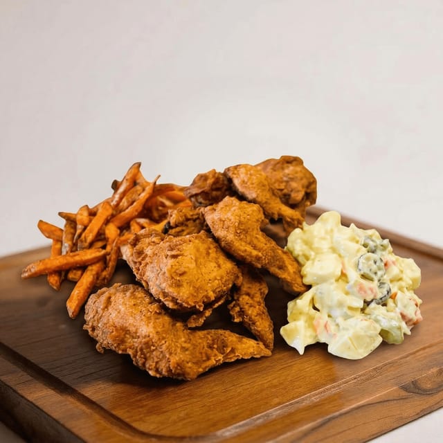 Kickin' Chicken Wing Meal.