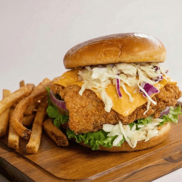 Charlie's Fish Sandwich.