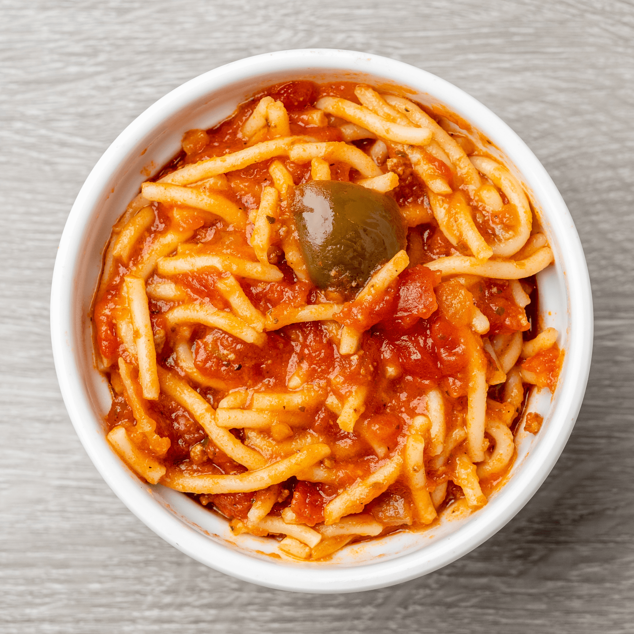 Spaghetti with Meat Sauce.