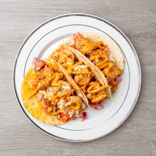 Shrimp Tacos.