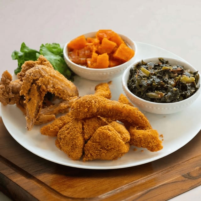 Fish & Chicken Combo.